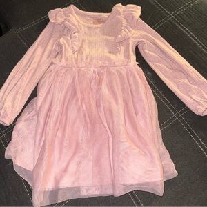 Toddler Pink Long Sleeve Dress